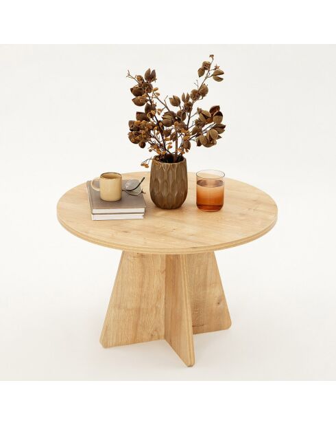 Table basse Mushroom chêne - 60x40x60 cm