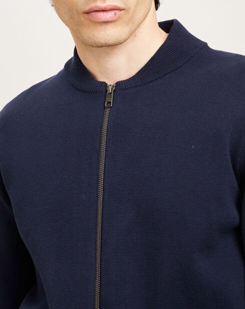 Bombers en maille Gaelos marine