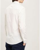 Chemise regular Earl blanche