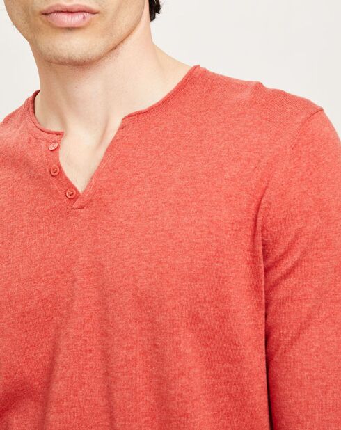 Pull Octavien brique