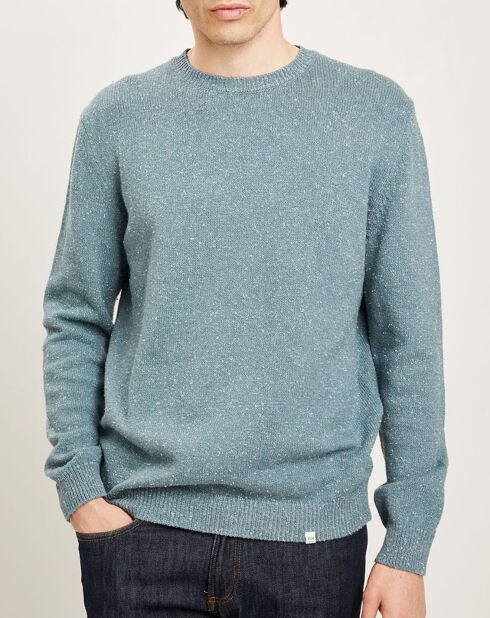 Pull en Coton & Soie Oury bleu