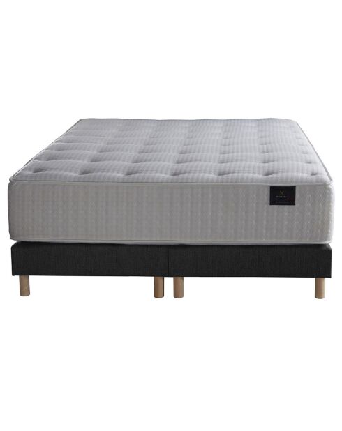 Ensemble Matelas Artémis + 2 Sommierss Crépuscule anthracite - 180x200 cm