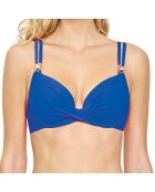 Haut de maillot de bain Amanza bleu profond