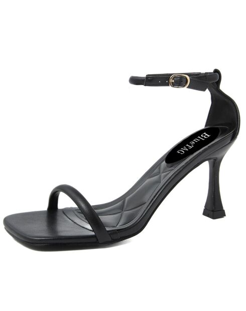 Sandali neri Lota - tacco 8 cm