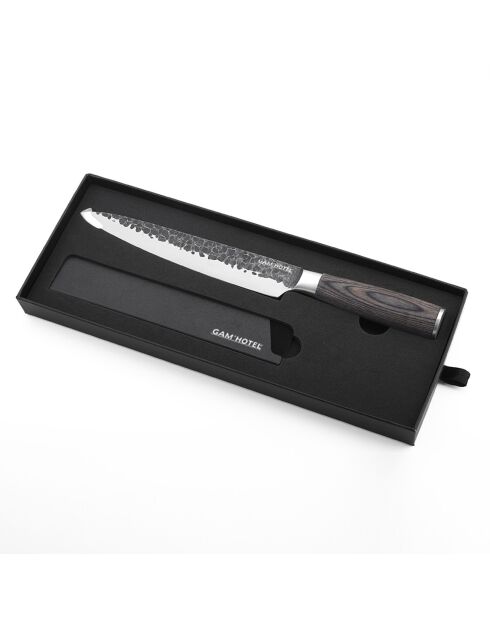 Coffret couteau à trancher Rétro noir