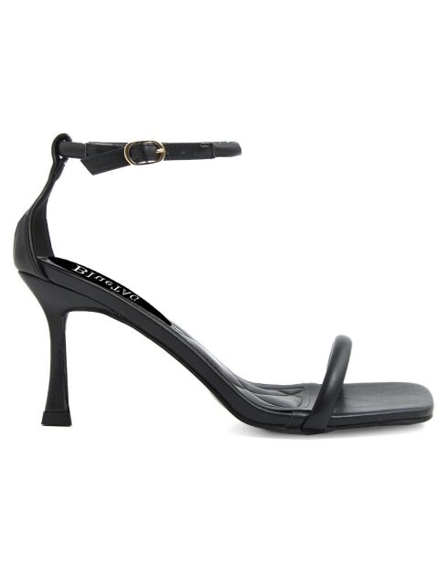 Sandali neri Lota - tacco 8 cm