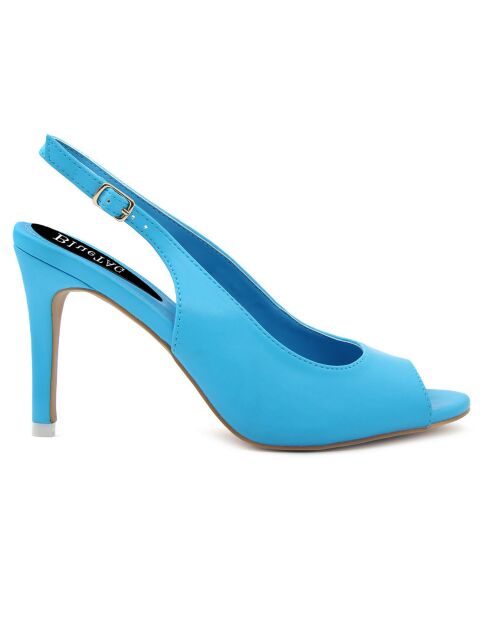 Nua blauwe slingbacks