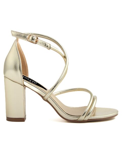 Sandalen Golden Mia - hak 9,5 cm