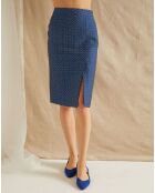 Jupe Claudette bleue