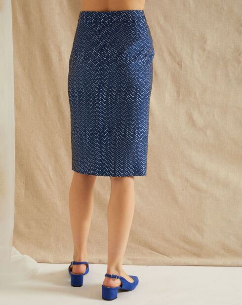 Jupe Claudette bleue