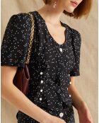 Blouse Marie bleue