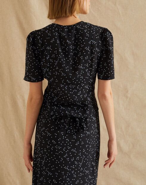 Blouse Marie bleue