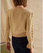 Pull Lila beige