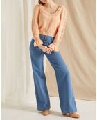 Pull Lila orange
