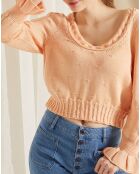Pull Lila orange