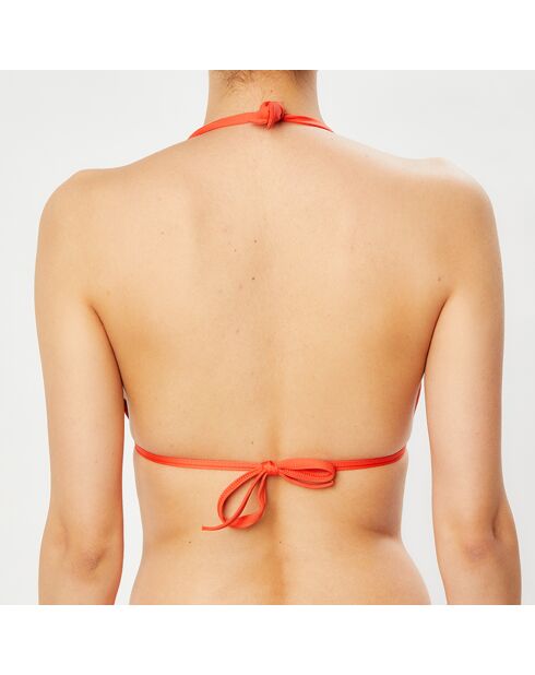 Haut de maillot de bain Push-Up Essentiel orange