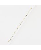 Bracciale Octavia Jade in ottone dorato