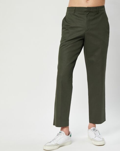 Khakifarbene Chinohose