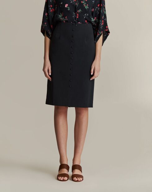 Marineblauwe rok Minora