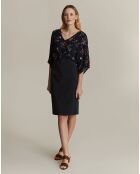 Marineblauwe rok Minora