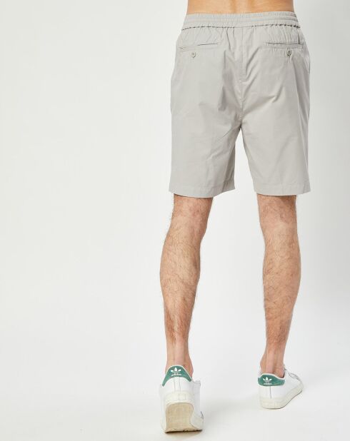 Bermuda en Coton Joel gris perle