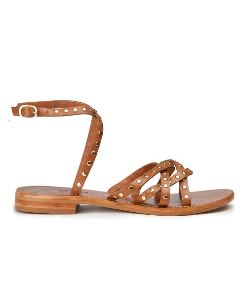 Sandales en Cuir Murias camel