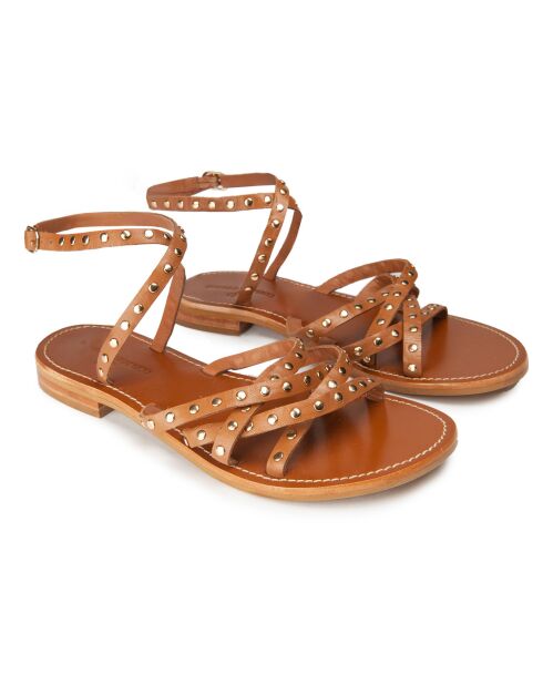 Sandales en Cuir Murias camel