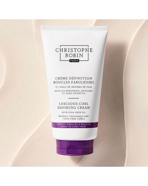 Crème définition boucles fabuleuses à l'Huile de Graines de Chia - 150 ml