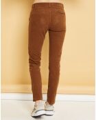 Pantalon chino Natural Tess toffee