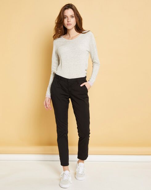 Pantalon Shino en Gabardine légère noir