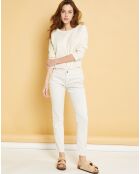 Pantalon chino Natural Tess craie