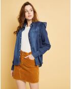 Chemise en jean Blue Gilda aged wash