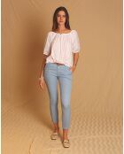 Top Lyana blanc