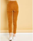 Pantalon en Velours Velvet St Nevada caramel