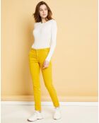 Pantalon chino Natural Tess curry