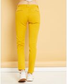 Pantalon chino Natural Tess curry