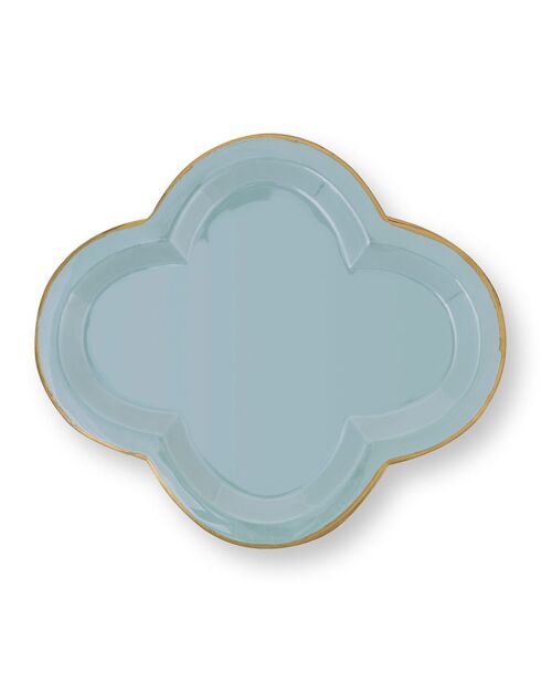 Plateau S bleu - 30x26 cm