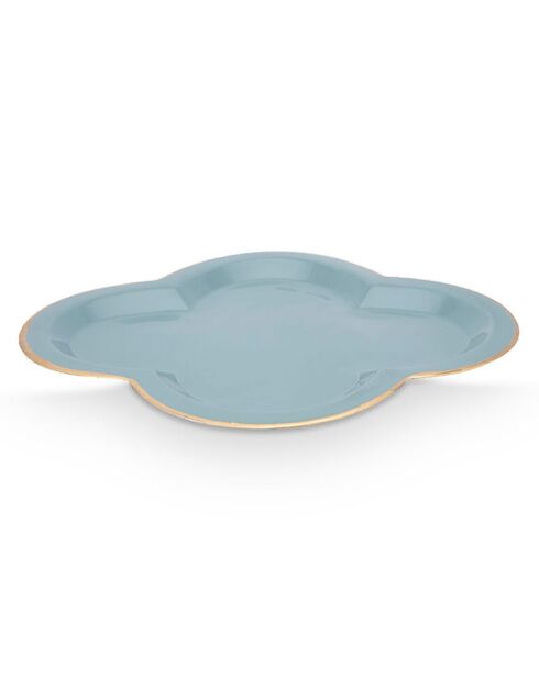 Plateau S bleu - 30x26 cm