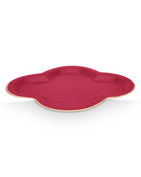 Plateau S rose - 30x26 cm