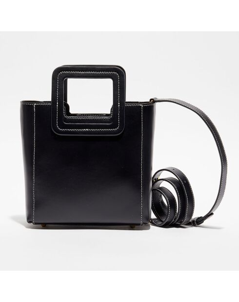 Sac à main Mini Tote noir - 21,5x19x10 cm