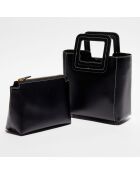 Sac à main Mini Tote noir - 21,5x19x10 cm
