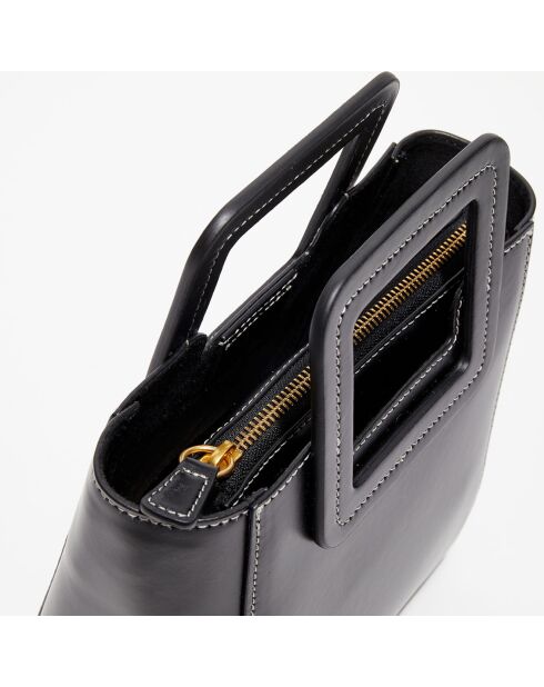 Sac à main Mini Tote noir - 21,5x19x10 cm