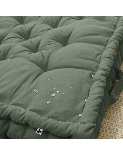 Coussin de sol Kala romarin - 50x50 cm