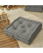 Coussin de sol Kala granit-  50x50 cm