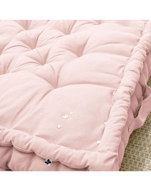 Coussin de sol Kala pivoine - 50x50 cm