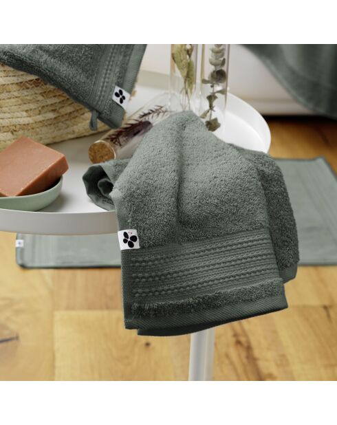 Serviette invité Garance romarin - 30x50 cm