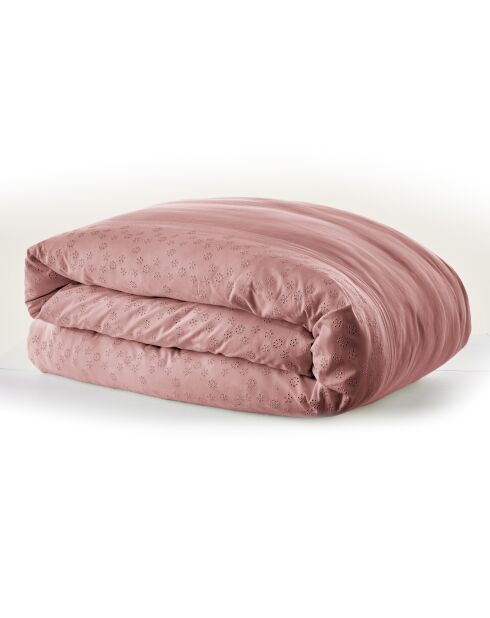 Housse de couette Jeanne rose boisé