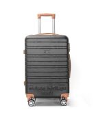 Valise Long Séjour 4 roues doubles Madeleine 70 cm noire