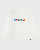 Sweat Bastille optical blanc