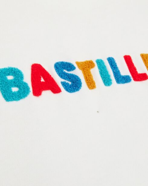 Sweat Bastille optical blanc